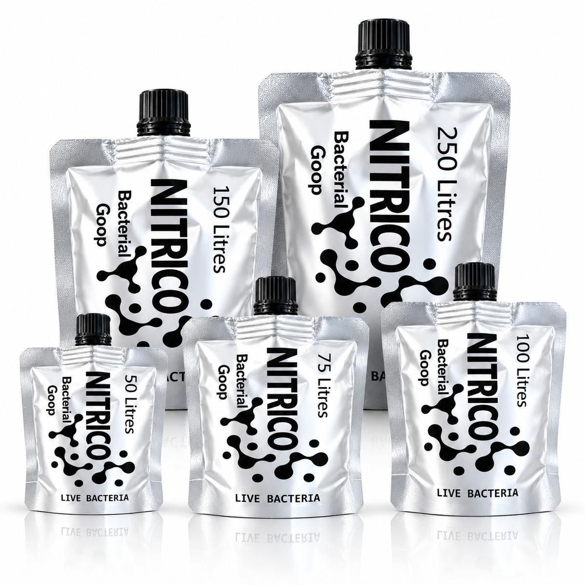 Nitrico Goop Live Filter Bacteria Aquarium Fish Tank Cycling Starter