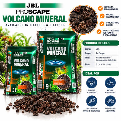 JBL ProScape Volcano Mineral 3L Aquarium Aquascaping Volcanic Substrate