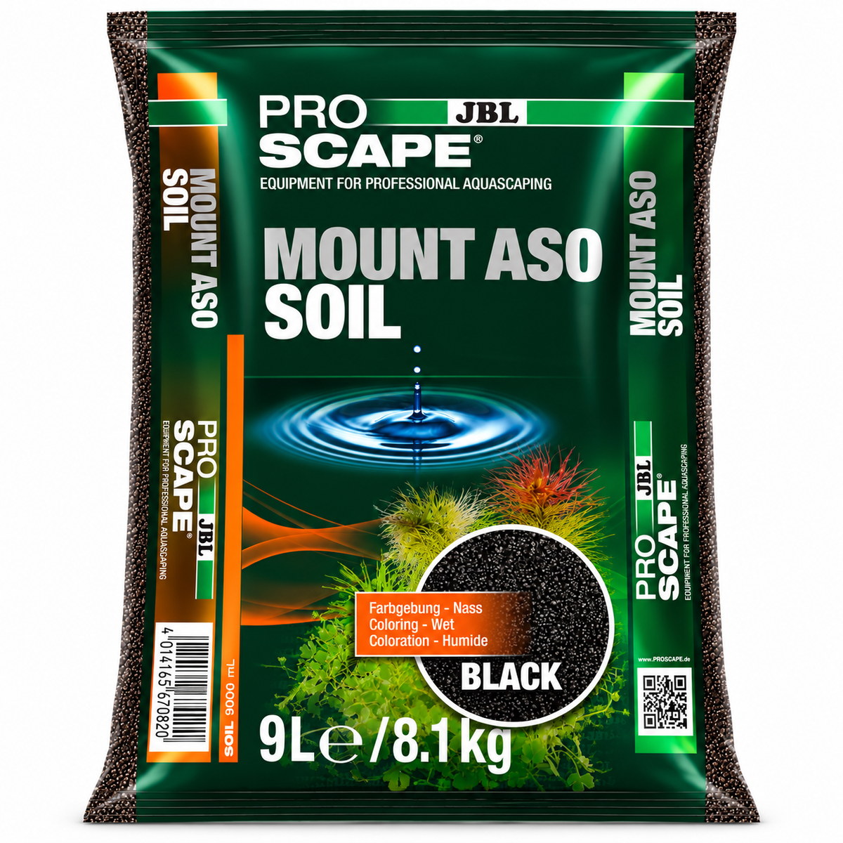 JBL ProScape Black Volcanic Aquarium Soil Substrate Planted Tank
