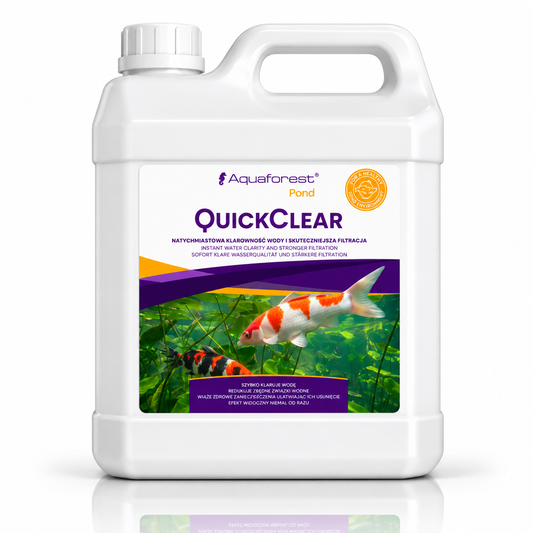 Aquaforest Quick Clear Pond Water Clarifier for Cloudy Water Treatment 1L