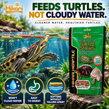 Hikari Turtle Sticks Nutrient-Rich Mix 120g