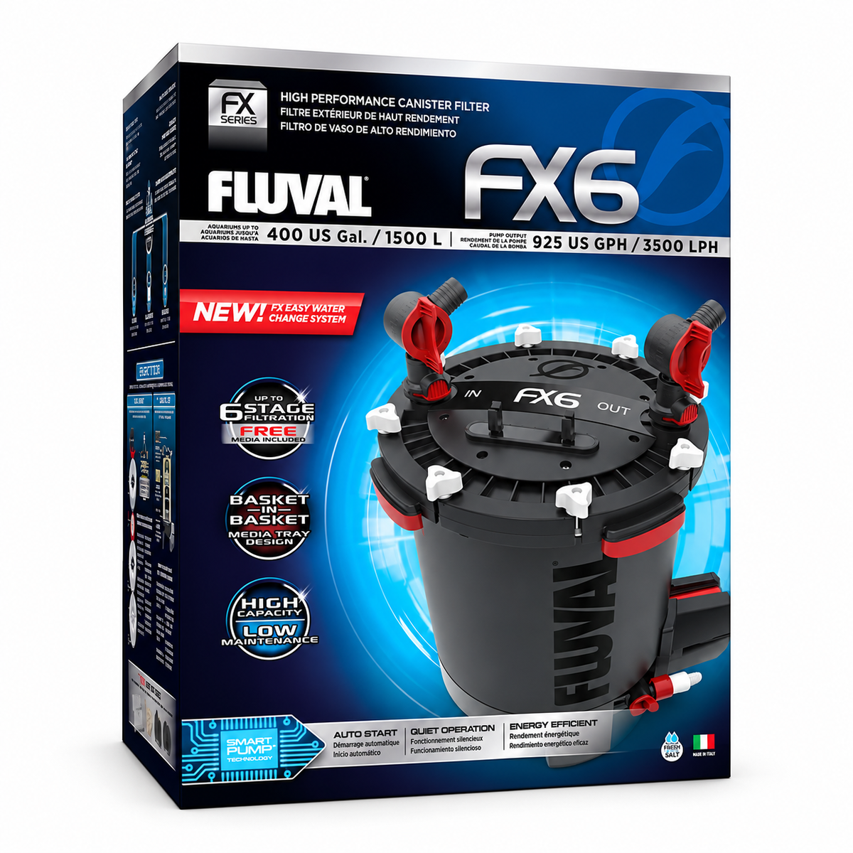 Fluval FX6 Advanced Canister Filter A219