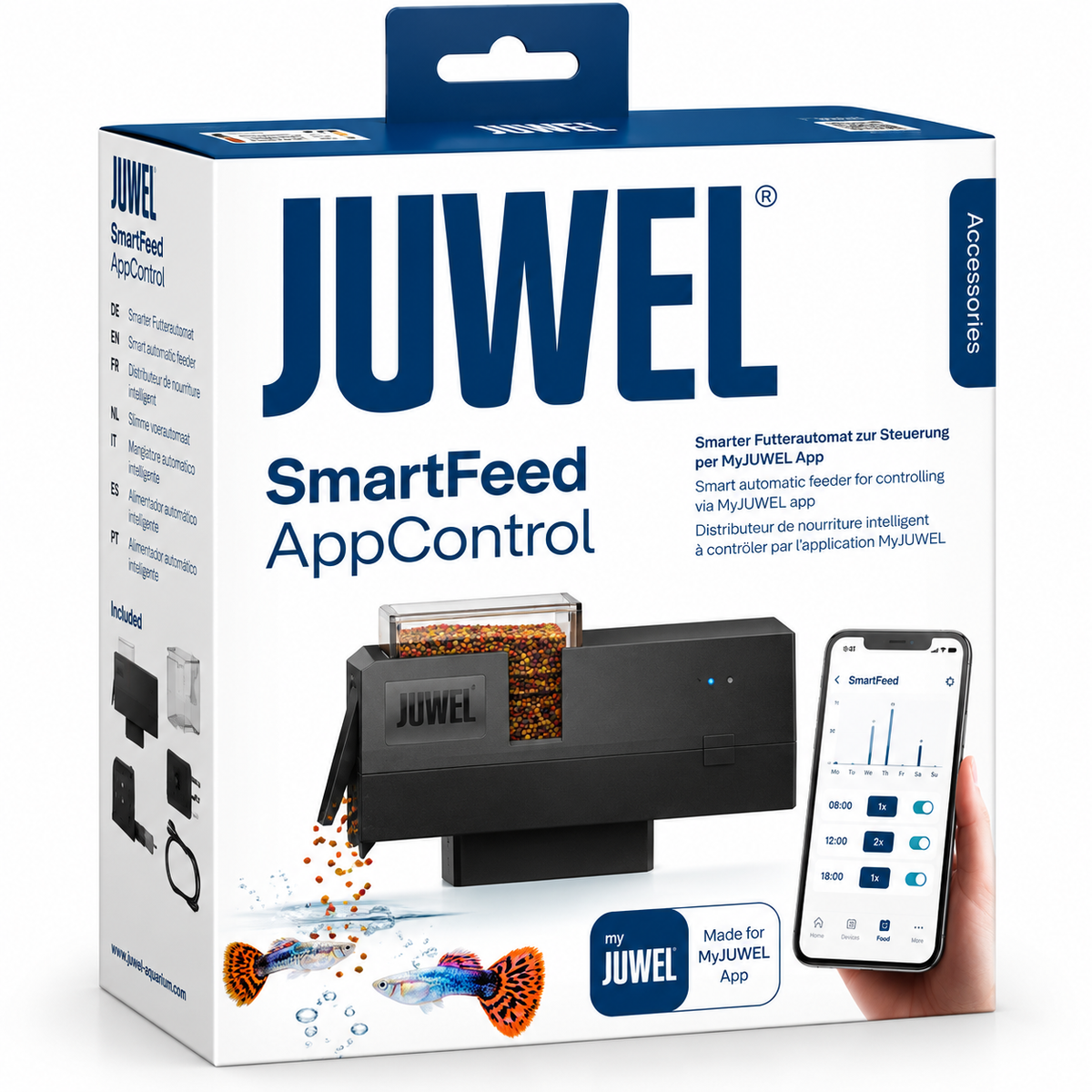 Juwel SmartFeedApp Control Automatic Aquarium Fish Feeder