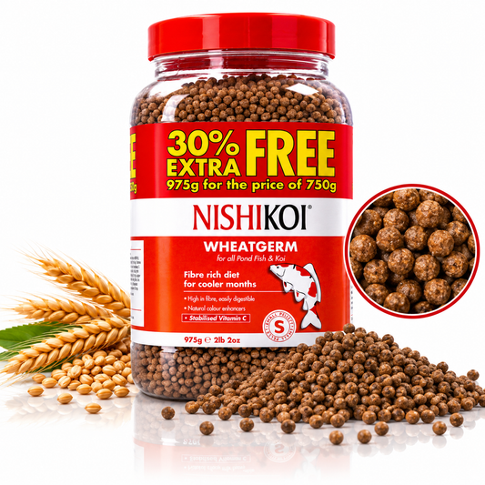 Nishikoi Wheatgerm 750g Small Pellet 30% Extra Free