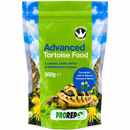 ProRep Tortoise Food High Fibre Low Protein Weeds & Grasses 250g 500g 1kg