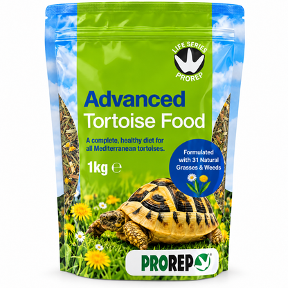 ProRep Tortoise Food High Fibre Low Protein Weeds & Grasses 250g 500g 1kg