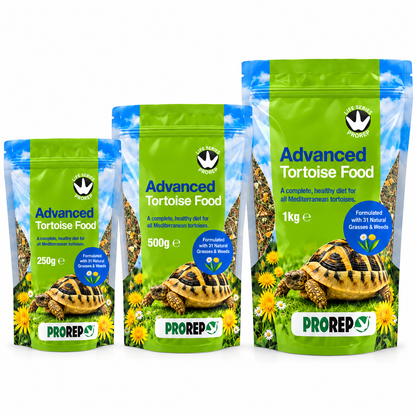 ProRep Tortoise Food High Fibre Low Protein Weeds & Grasses 250g 500g 1kg