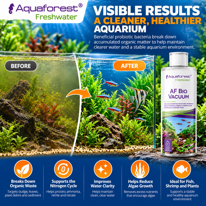 Aquaforest Bio Vacuum Probiotic Bacteria Aquarium Water Treatment 500ml