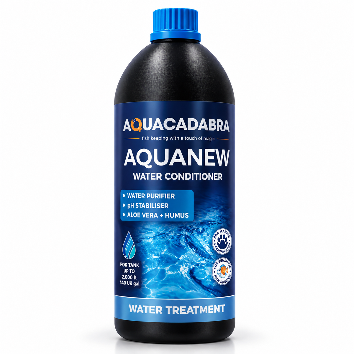 Aquacadabra Aquanew Water Conditioner Fish Shrimp Marine 250ml 500ml 1L
