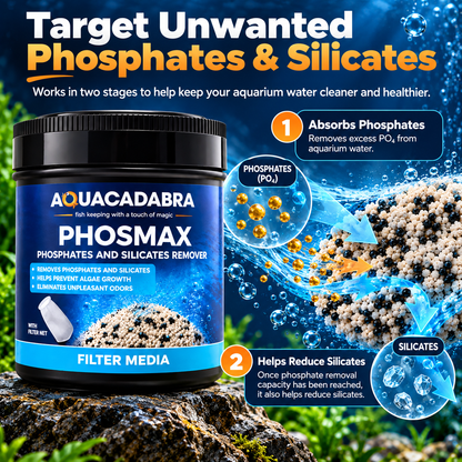 Aquacadabra Phosmax Phosphate Removal Filter Media Aquarium 350g