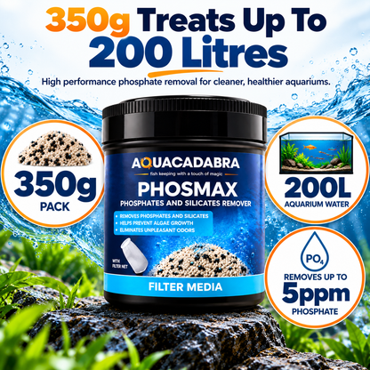 Aquacadabra Phosmax Phosphate Removal Filter Media Aquarium 350g