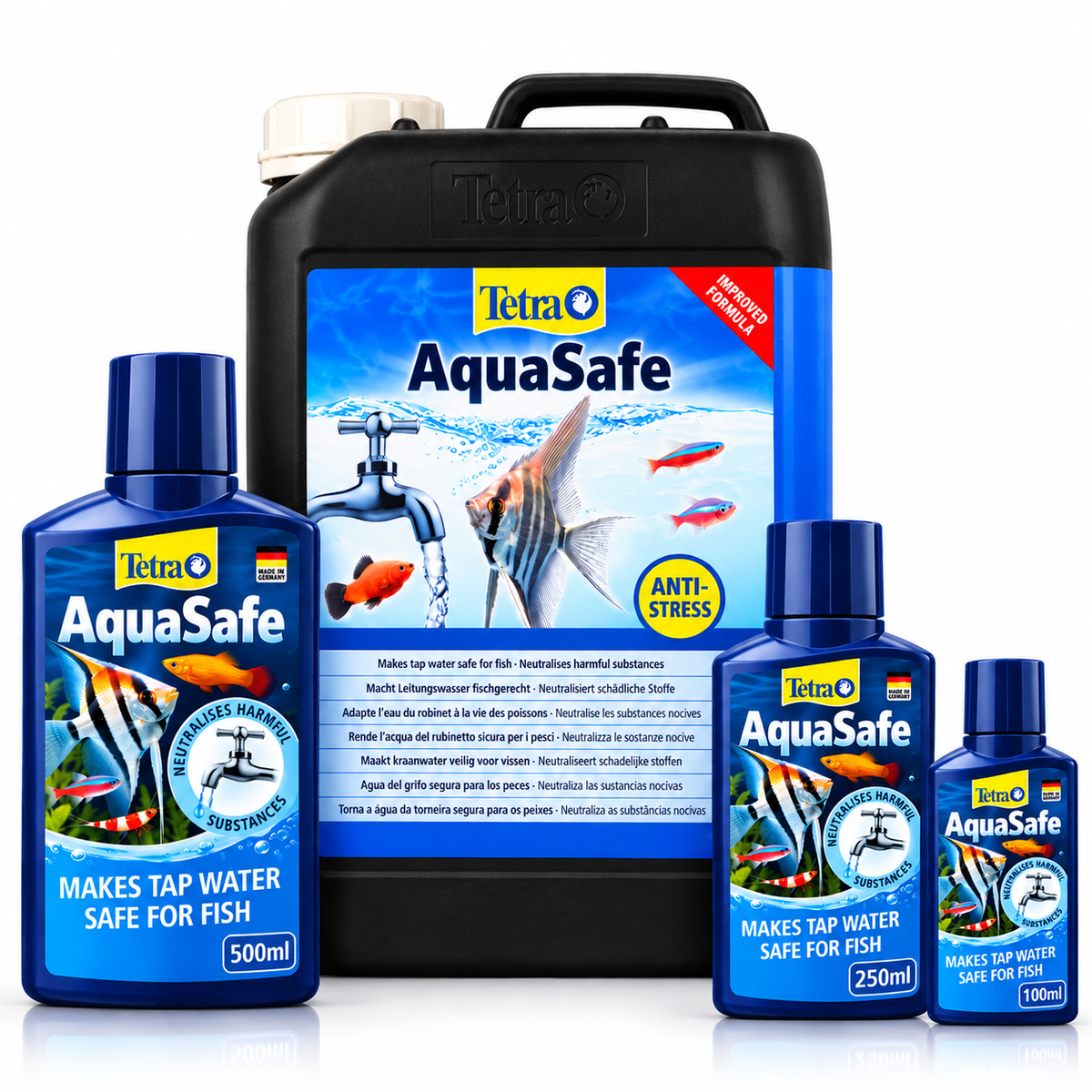 Tetra AquaSafe Water Conditioner for Healthy Aquariums
