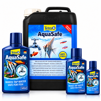 Tetra AquaSafe Water Conditioner for Healthy Aquariums