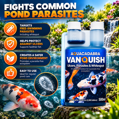 Aquacadabra Vanquish Ulcer Parasite & Whitespot