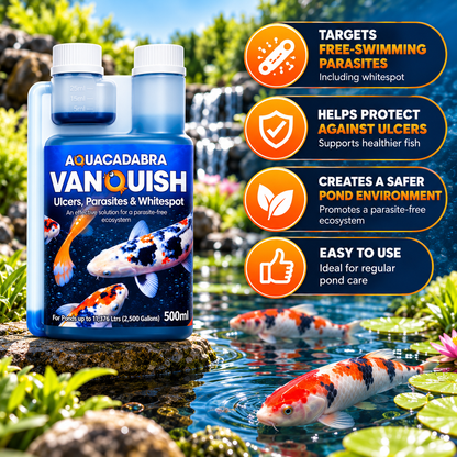 Aquacadabra Vanquish Ulcer Parasite & Whitespot