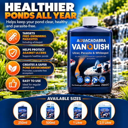 Aquacadabra Vanquish Ulcer Parasite & Whitespot