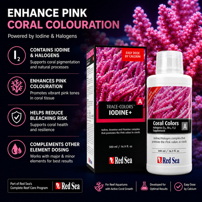 Red Sea Trace-Colours Iodine+ A 500ml - R22043