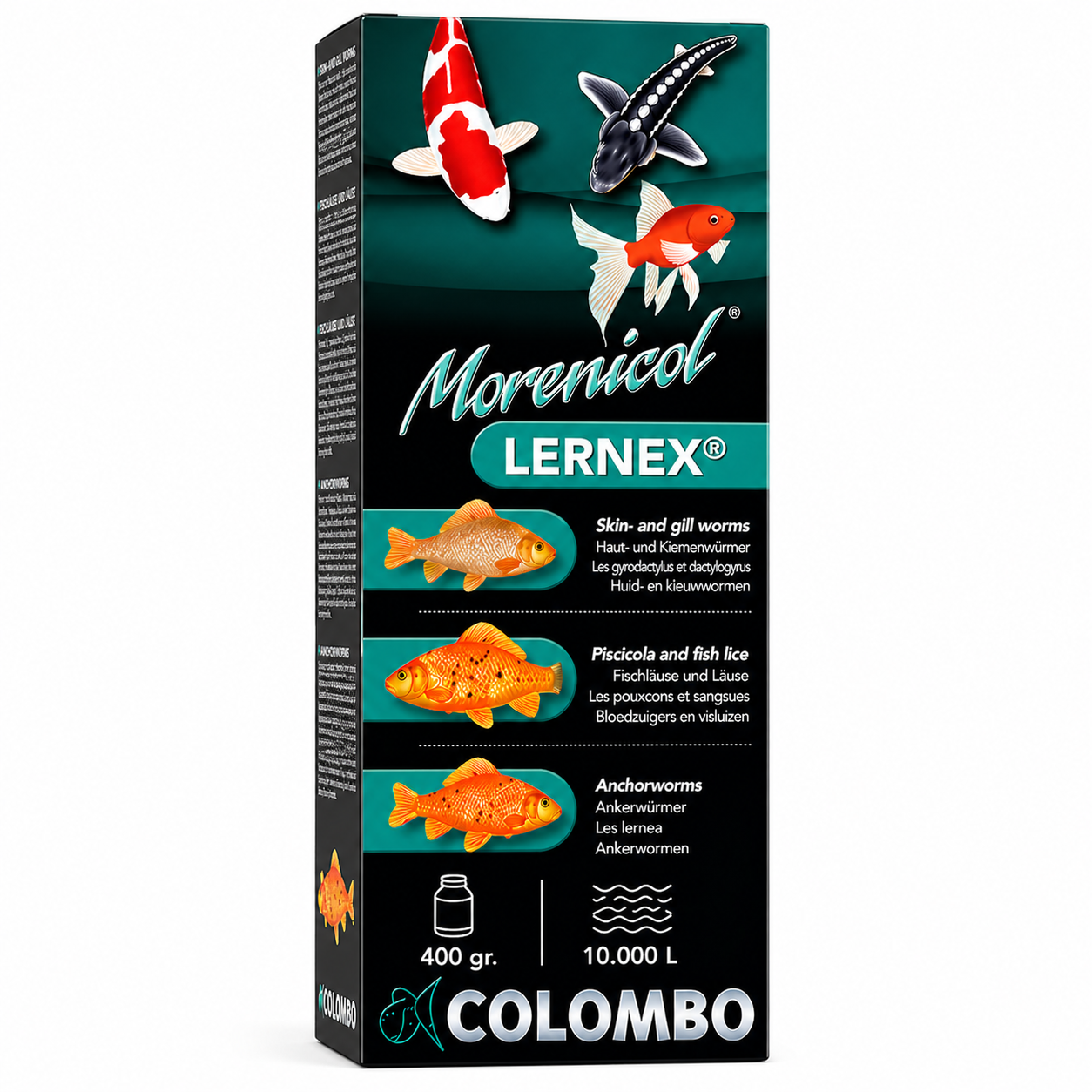 Colombo Lernex Pond Fish Parasite Treatment - Skin, Gill, & Anchor Worm Control