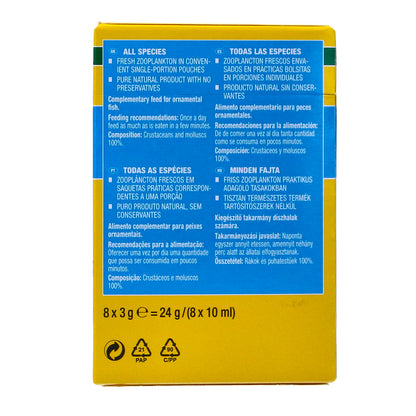 JBL PRONOVO PLANKTON Zooplankton Sinking Fish Food – 8x10ml