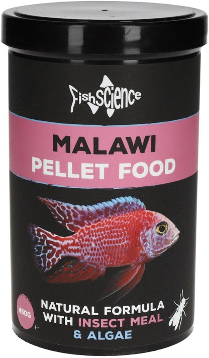 Fish Science Malawi Pellet 115g and 450g Aquarium Fish Food FishScience