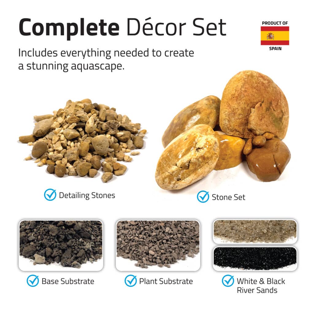  Fluval Yellow Stone Rock Aquarium Decoration