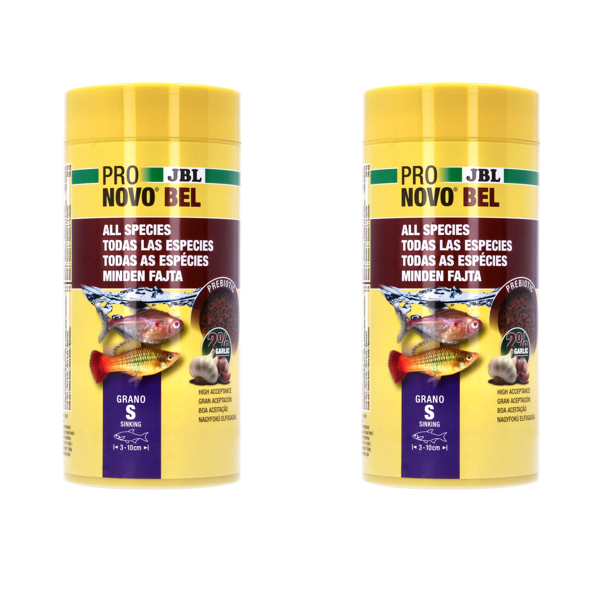 JBL PRONOVO BEL Prebiotic Balanced Staple Tropical Fish Food 1000ml exp 05/26