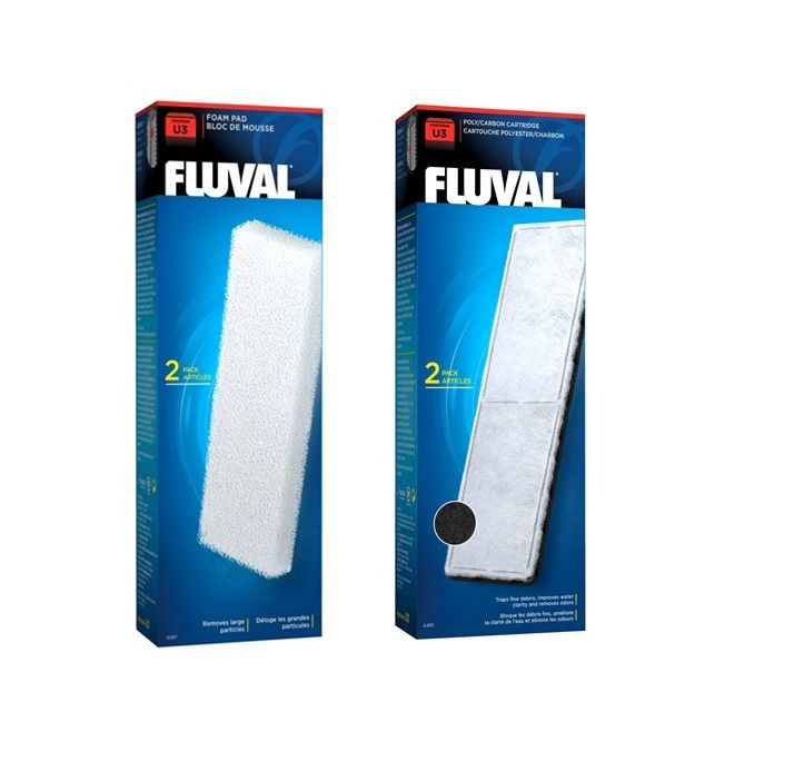 Fluval U Foam & Poly Carbon Filter Pack 