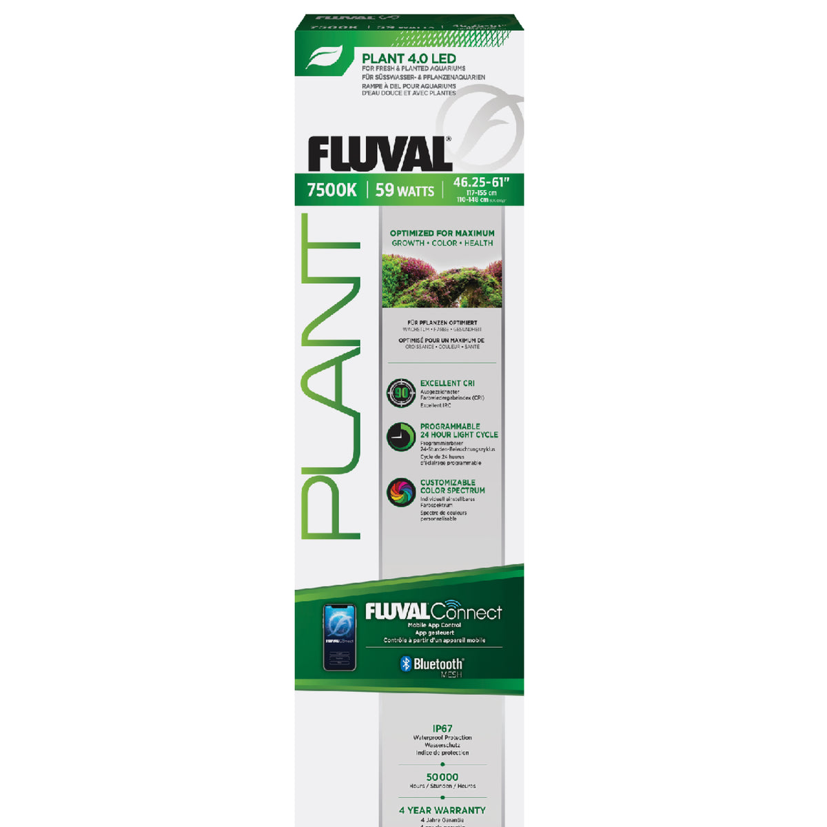 Fluval LED Plant 4.0 59W 110cm BT MESH