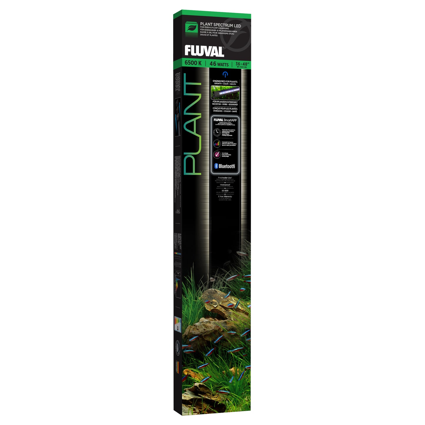 Fluval Plant 3.0 LED 46W Aquarium Light Bluetooth App Control Boxed