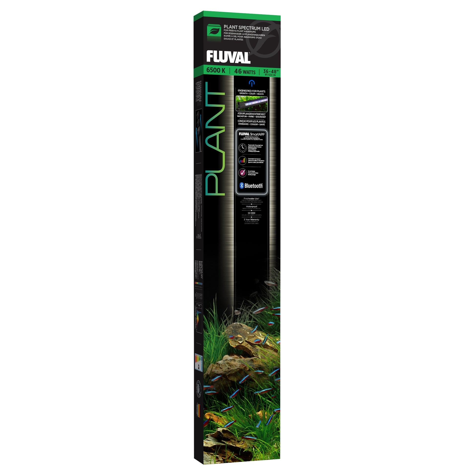Fluval Plant 3.0 LED 46W Aquarium Light Bluetooth App Control Boxed