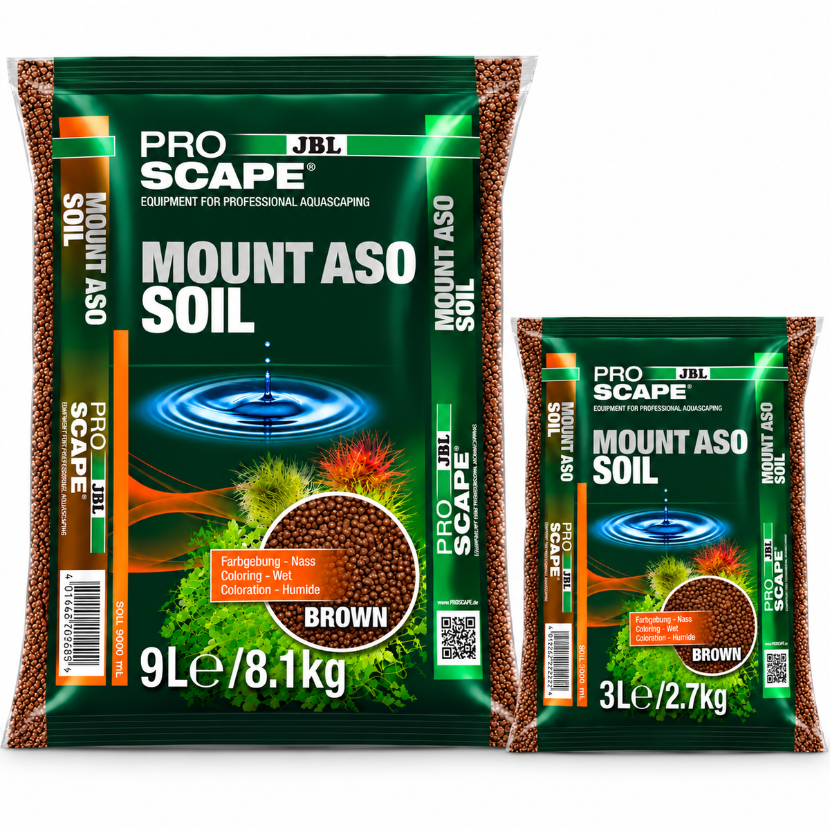 JBL ProScape Brown Volcanic Aquarium Soil Gravel Substrate Planted Tank