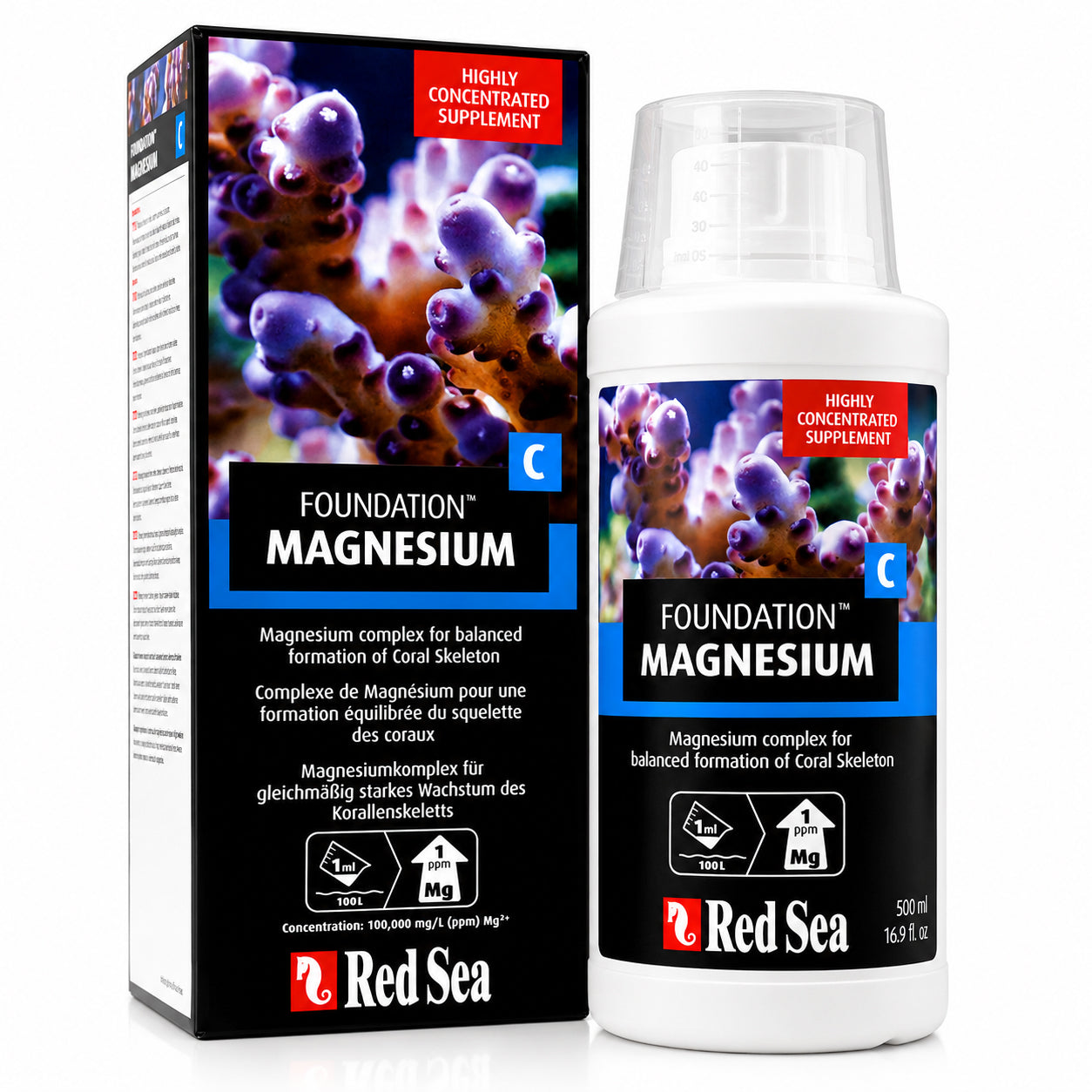 Red Sea Reef Foundation C: Magnesium Supplement for Corals