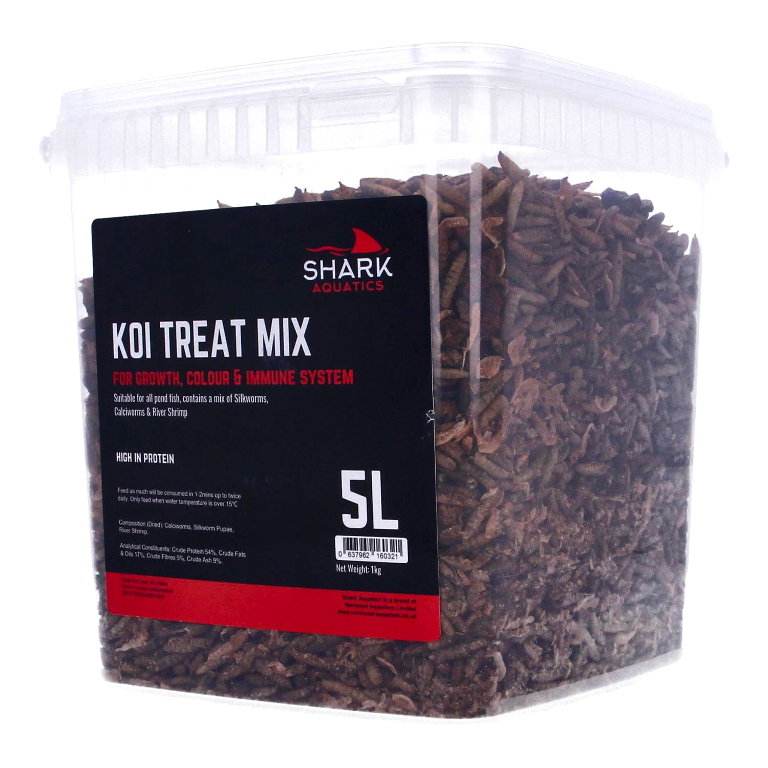 Shark Koi Treat Mix Dried Fish Food Growth
