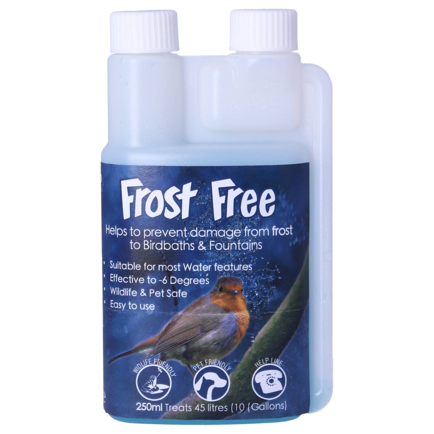 TAP Frost Free 250ml Prevent Water Feature Ice Freeze Pet Wildlife Safe Garden