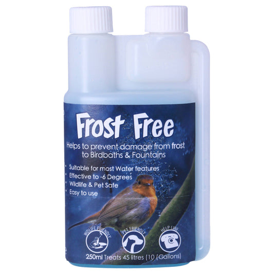 TAP Frost Free 250ml Prevent Water Feature Ice Freeze Pet Wildlife Safe Garden