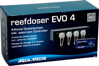 Aqua Medic Reefdoser EVO 4 Four Channel Aquarium Dosing Pump System