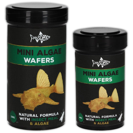 Mini Algae Wafers FISH SCIENCE Aquarium Fish Food