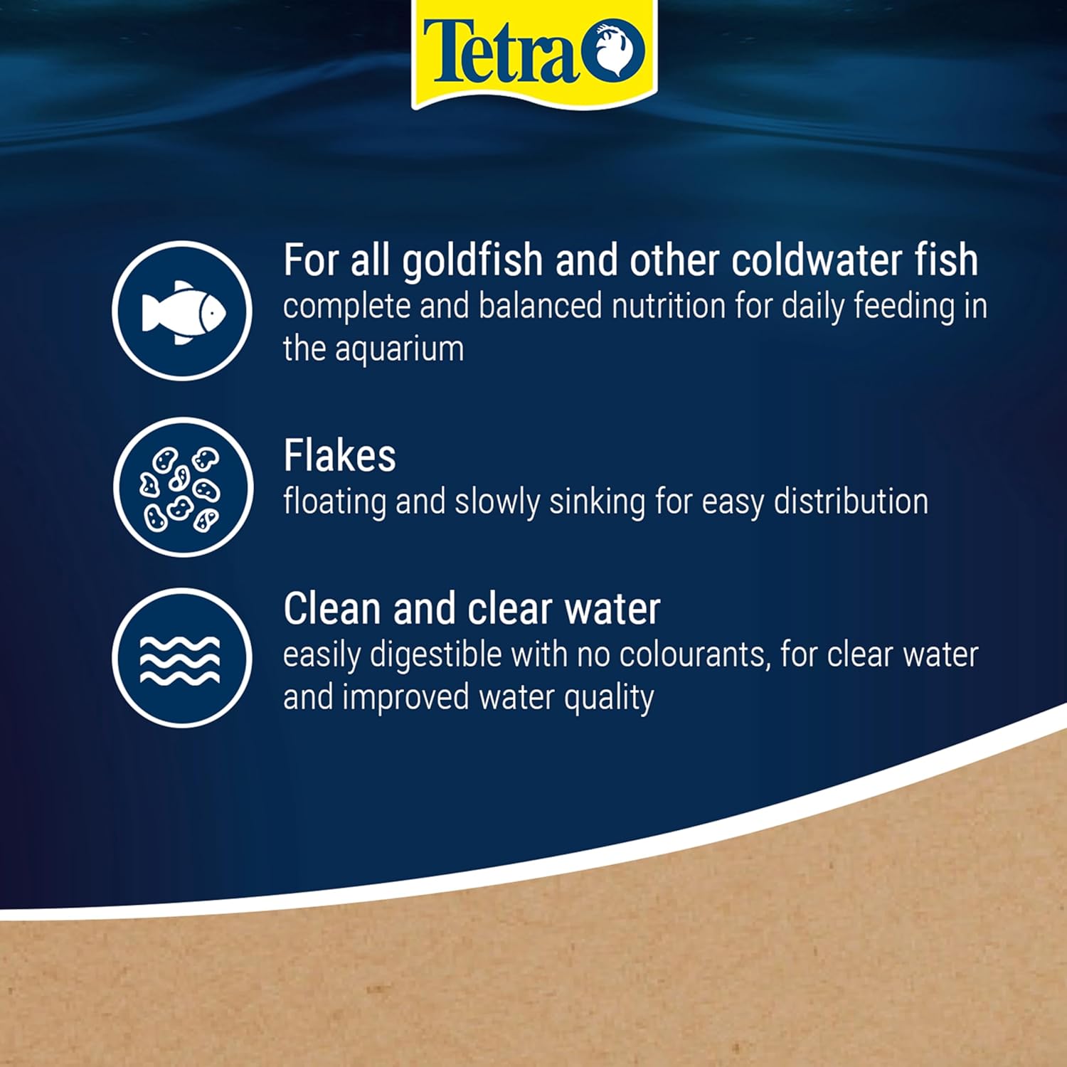 Tetra Goldfish Flakes 10L - Complete Fish Food