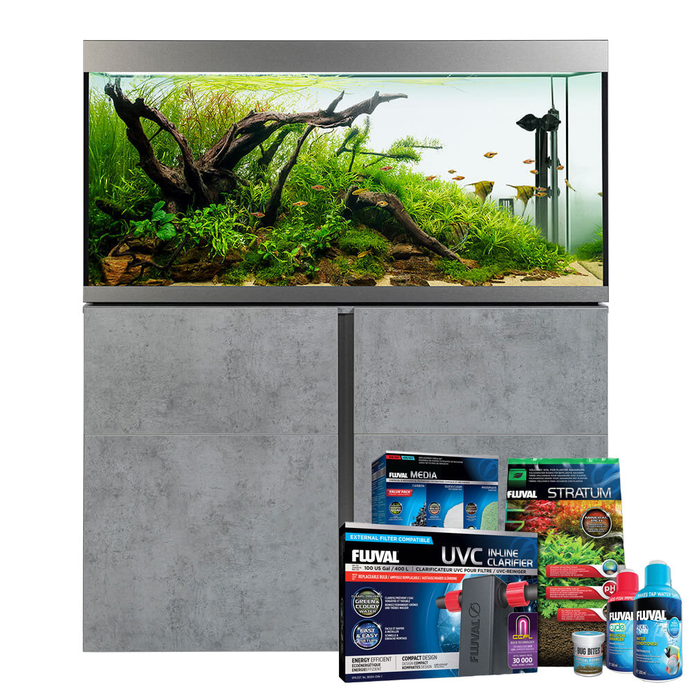 Fluval Siena 272 Aquarium & Cabinet FREE Bundle