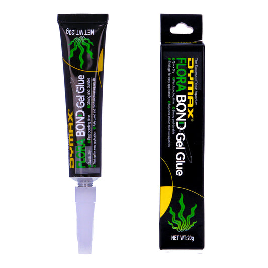 Dymax Aquascaping Flora Gel Bond Glue 20g Adhesive Marine Aquarium