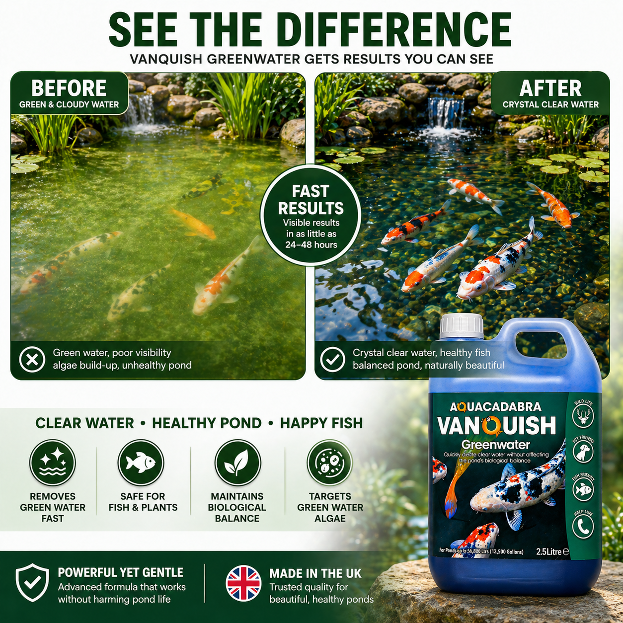 Aquacadabra Vanquish Anti Greenwater