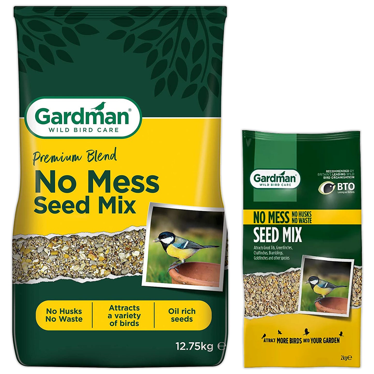 Gardman No Mess Seed Mix Birds Food