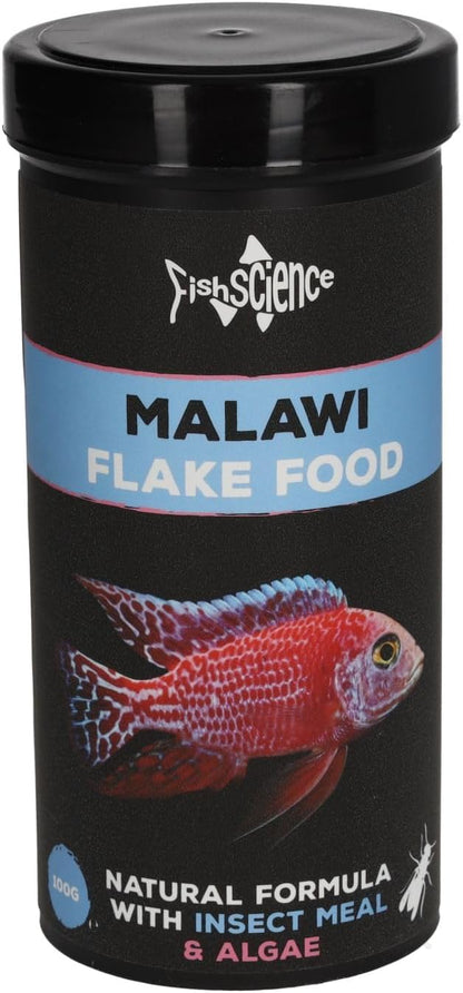 Fish Science Malawi Flake 50g 100g 200g Fish Tank Cichlid Food African Rift