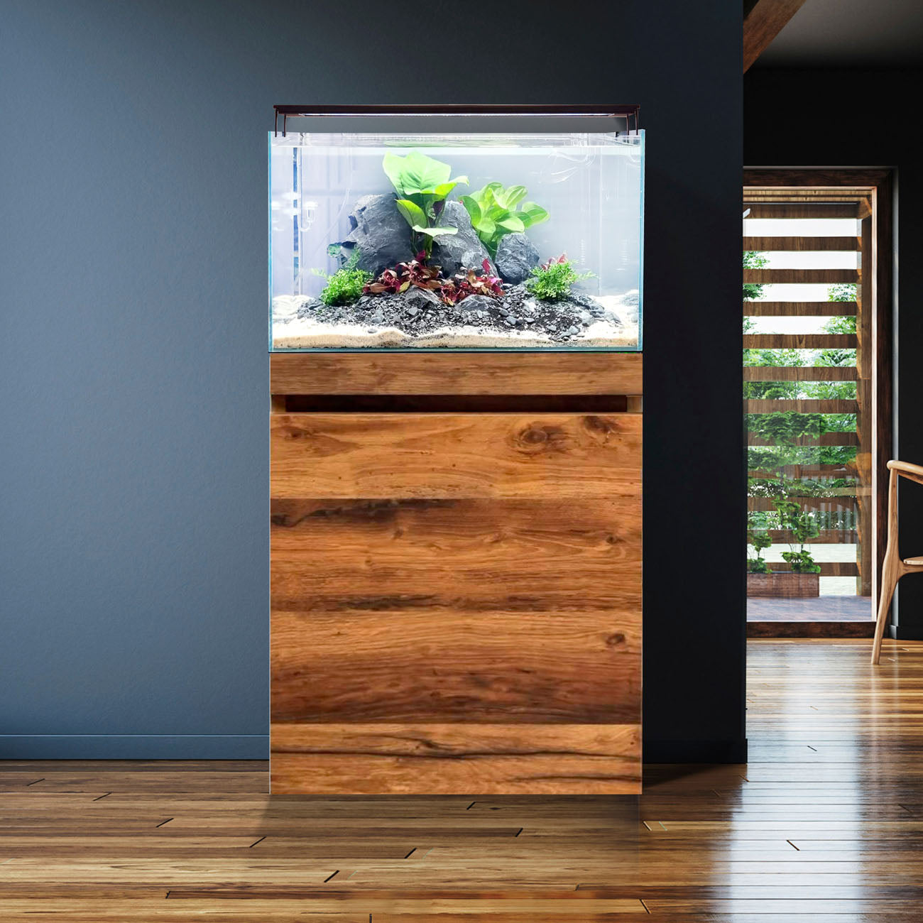 Fluval Visi 90: 202L Aquarium & Cabinet Kits