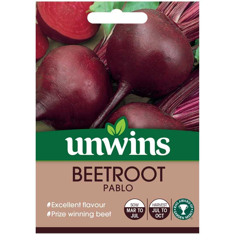 Westland Unwins Gardeners Vegetable Seeds - Pablo Beetroot 