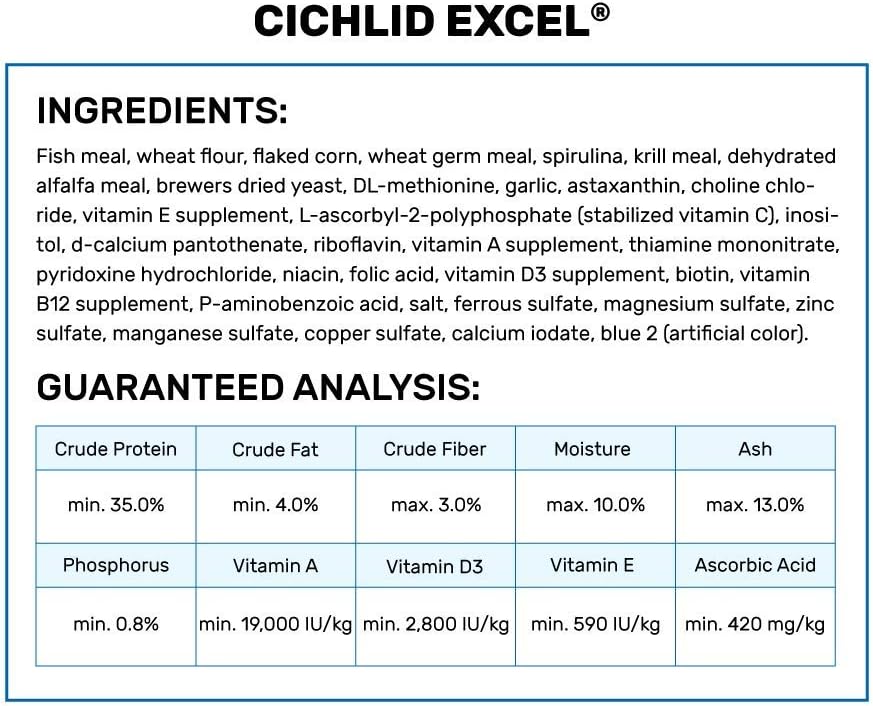 Hikari 8.8-Ounce Cichlid Excel Floating Mini Pellets for Pets