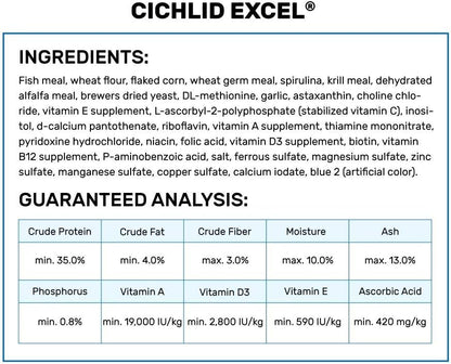 Hikari 8.8-Ounce Cichlid Excel Floating Mini Pellets for Pets