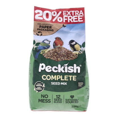  Wild Bird Feeder & Complete Seed Mix 2.04kg