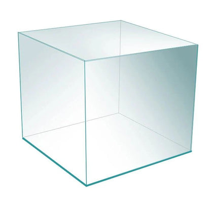 Aqua One Cube 30 Square Glass Aquarium Tank 25L Frameless with Glass Lid