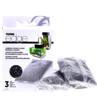 Fluval Edge Carbon Clean and Clear Sachets - A1379